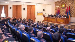 Председатель Следственного комитета РА Артур Погосян представил персоналу новоназначенного заместителя